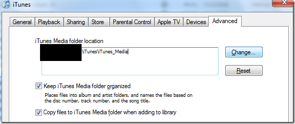 iTunesFolder